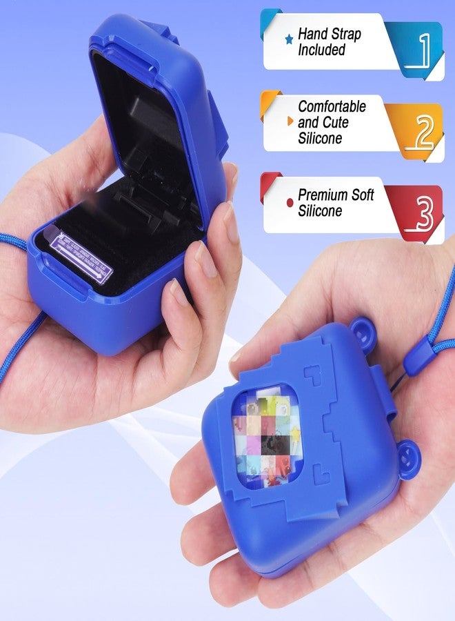 YouKnow Silicone Case for Bitzee Disney Interactive Toy Digital Pet and Case, Protective Skin Sleeve for Bitzee Virtual Electronic Pets Accessories (Case Only) (Blue) - Image 3